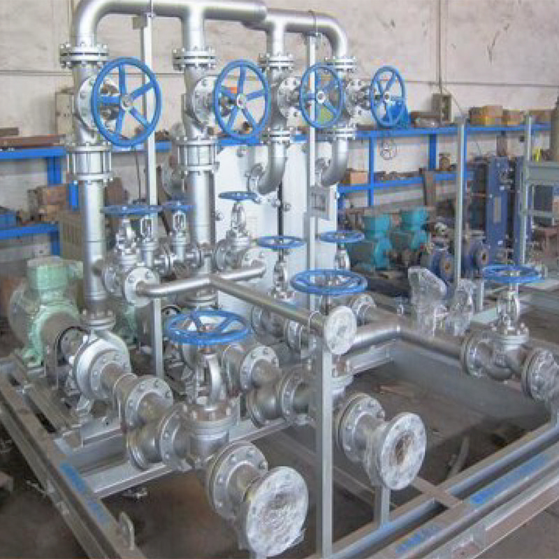 Hochtemperatur-Pumpstation